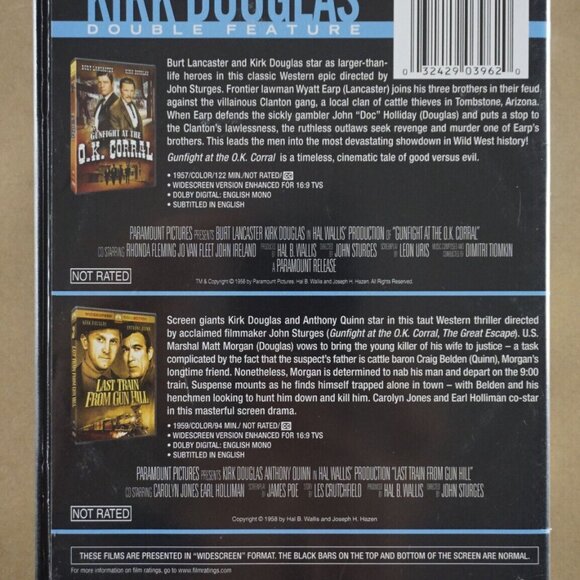 Kirk Douglas: Double Feature, Gunfight at the O. K. Corral; Last Train from Gun - Picture 4 of 6